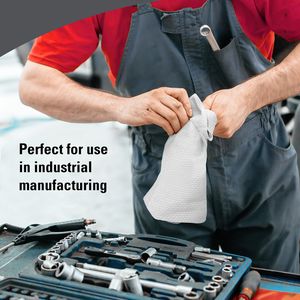 Picture 5 of Poetsdoek WypAll X80 PowerClean 426x281mm 160vel dispenserdoos wit 8279