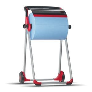 Picture 3 of Poetspapierdispenser Tork W1 Performance vloerstandaard rood 652008