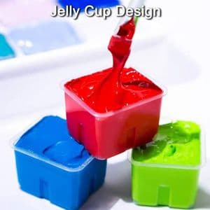 Picture 6 of Gouache HIMI 56 kleuren 30gr inclusief neon en matellic opbergbox wit