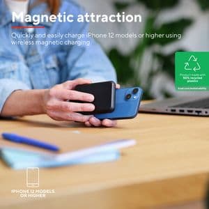 Picture 5 of Powerbank Trust Magnetic draadloos 5000MAH zwart