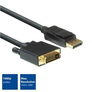 Picture 3 of Kabel ACT DisplayPort naar DVI 1.8 meter zwart