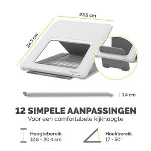 Picture 6 of Laptopstandaard Fellowes Breyta wit