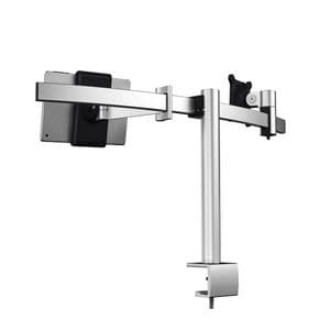 Picture 2 of Monitorarm Durable met klem voor 1 scherm en 1 tablet