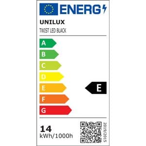 Picture 7 of Bureaulamp Unilux Twistled led zwart