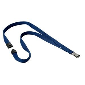 Picture 1 of Textielkoord Durable 8127 met karabijnhaak nachtblauw 10 stuks