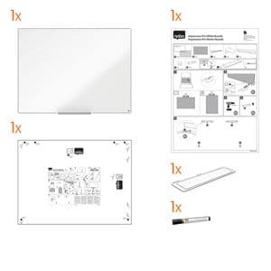 Picture 4 of Whiteboard Nobo Impression Pro 60x90cm staal