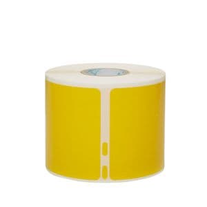 Picture 2 of Etiket Dymo LabelWriter naamkaart 54x101mm 1 rol á 220 stuks geel