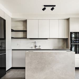 Picture 2 of Plafondspot Integral Siena 2 spot IP20 GU10 zwart