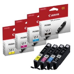 Picture 1 of Inktcartridge Canon CLI-551 geel