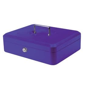 Picture 2 of Geldkist Pavo 300x240x90mm blauw