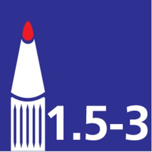 Picture 1 of Whiteboardmarker Legamaster TZ 100 rond 1.5-3mm assorti pak à 4 stuks