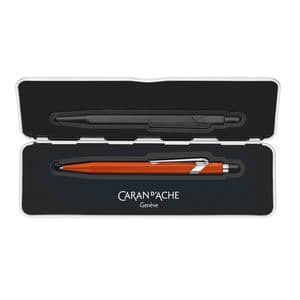 Picture 2 of Balpen Caran d'Ache Colormat-X 849 oranje