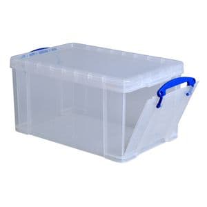Picture 1 of Opbergbox Really Useful 14 liter 395x255x210mm transparant wit