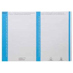 Picture 1 of Ruiterstrook Elba Nr 8 138x6mm lateraal blauw 10 vel