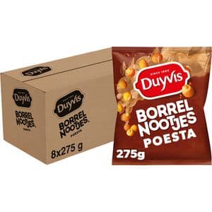 Picture 2 of Borrelnootjes Duyvis poesta zak 275gr