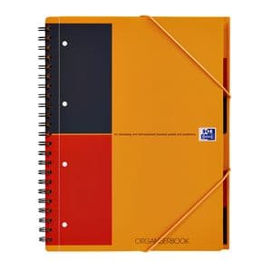 Picture 1 of Spiraalblok Oxford International Organiserbook A4+ 160 pagina's lijn