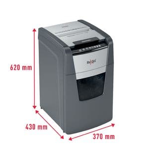 Picture 2 of Papiervernietiger Rexel Optimum Auto+ 150M P5 snippers 2x15mm