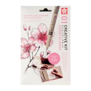 Picture 1 of Tekenset Sakura Creative Kit Cherry Blossom 6 stuks