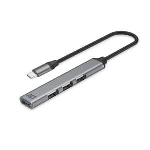 Picture 1 of Hub ACT USB-C 3x USB-A 2.0 en 1x USB-A 3.0