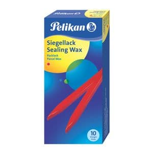Picture 1 of Zegellak Pelikan 60/10 rood