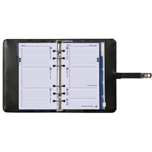 Picture 8 of Organizer Kalpa Personal inclusief agenda 2025-2026 7dagen/2pagina's bloemenzee zwart