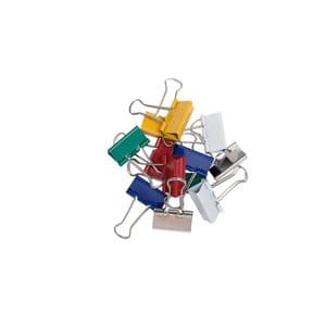 Picture 2 of Papierklem MAUL 213 Foldback 32mm capaciteit 13mm assorti 12 stuks