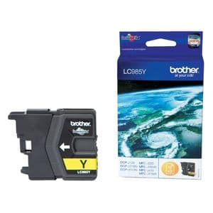Picture 2 of Inktcartridge Brother LC-985Y geel