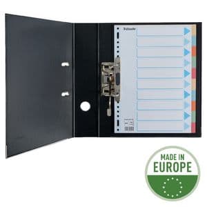 Picture 6 of Tabbladen Esselte Premium A4 10-delig karton 23-rings assorti