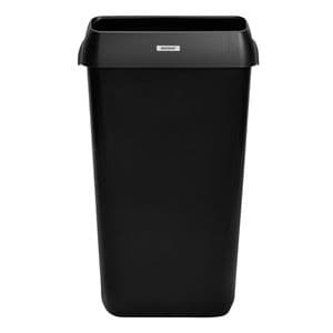 Picture 1 of Afvalbak Katrin open inworp 25 liter zwart 92261