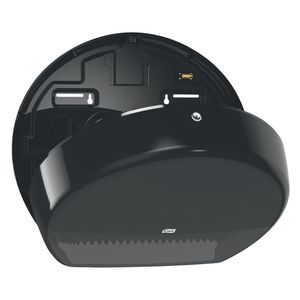 Picture 3 of Toiletpapierdispenser Tork T1 Elevation jumbo zwart 554008