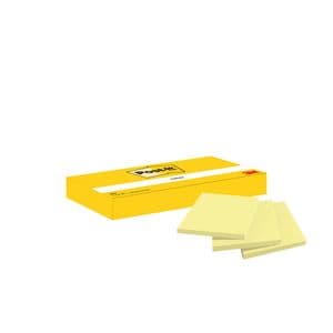 Picture 1 of Memoblok Post-it 653 38x51mm geel 3 stuks