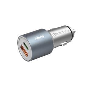 Picture 1 of Autolader Hama 1x USB-C 1x USB-A 38W metaal