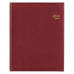 Picture 1 of Agenda 2027 Brepols Concorde Lima 7dagen/2pagina's bordeaux