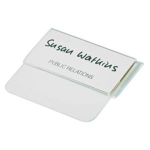 Picture 1 of Badge Durable met insteektong 40x75mm 25 stuk