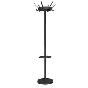 Picture 1 of Kapstok Vepa Bins Crown 18 haken staand zwart