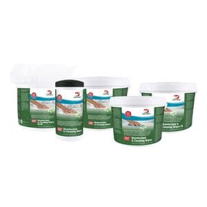 Picture 2 of Desinfectiedoekjes Dreumex Disinfectant & Cleaning navulling 800 stuks wit