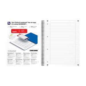 Picture 8 of Collegeblok Oxford Office Essentials A4+ lijn 4-gaats 180 pagina's 80gr assorti