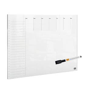 Picture 8 of Weekplanner Nobo transparant acryl A4