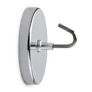Picture 3 of Magneet met haak MAUL Ø52mm trekkracht 9kg chroom
