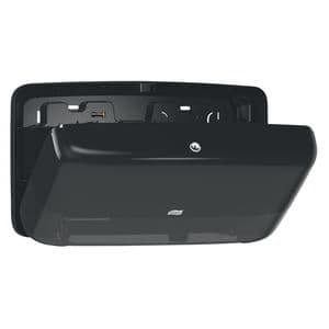 Picture 4 of Toiletpapierdispenser Tork T2 Elevation jumbo klein duo zwart 555508