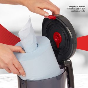 Picture 5 of Poetspapierdispenser WypAll L10 Reach draagbare dispenser zwart 6221