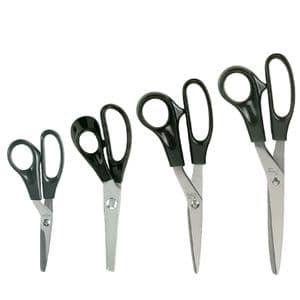 Picture 1 of Schaar Quantore 140mm +plastic handvat zwart