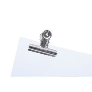 Picture 5 of Papierklem MAUL Bulldog 70mm capaciteit 40mm zilver 5 stuks