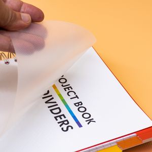 Picture 5 of Projectboek Pukka Pad White B5 lijn 10-tabs 400 pagina's 80gr