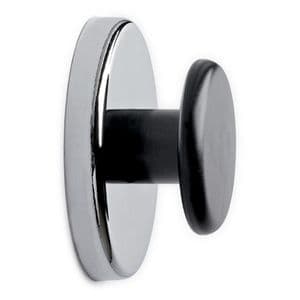 Picture 3 of Magneet met knop MAUL Ø65mm trekkracht 12kg chroom/zwart