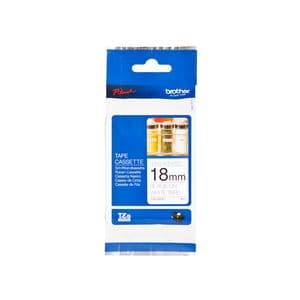 Picture 1 of Labeltape Brother P-touch TZe-N241 ongelamineerd 18mm zwart op wit