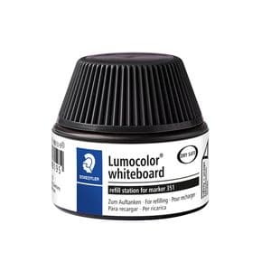 Picture 1 of Viltstiftvulling Staedtler Lumocolor whiteboard 30ml zwart