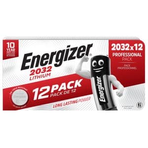 Picture 1 of Batterij Energizer knoopcel 12x CR2032 lithium