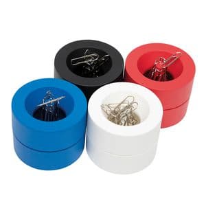Picture 5 of Papercliphouder MAULpro magnetisch recycled Ø73x60mm rood