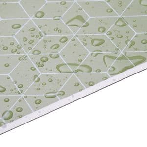 Picture 4 of Placemat IEZZY hexagon groen 6 stuks